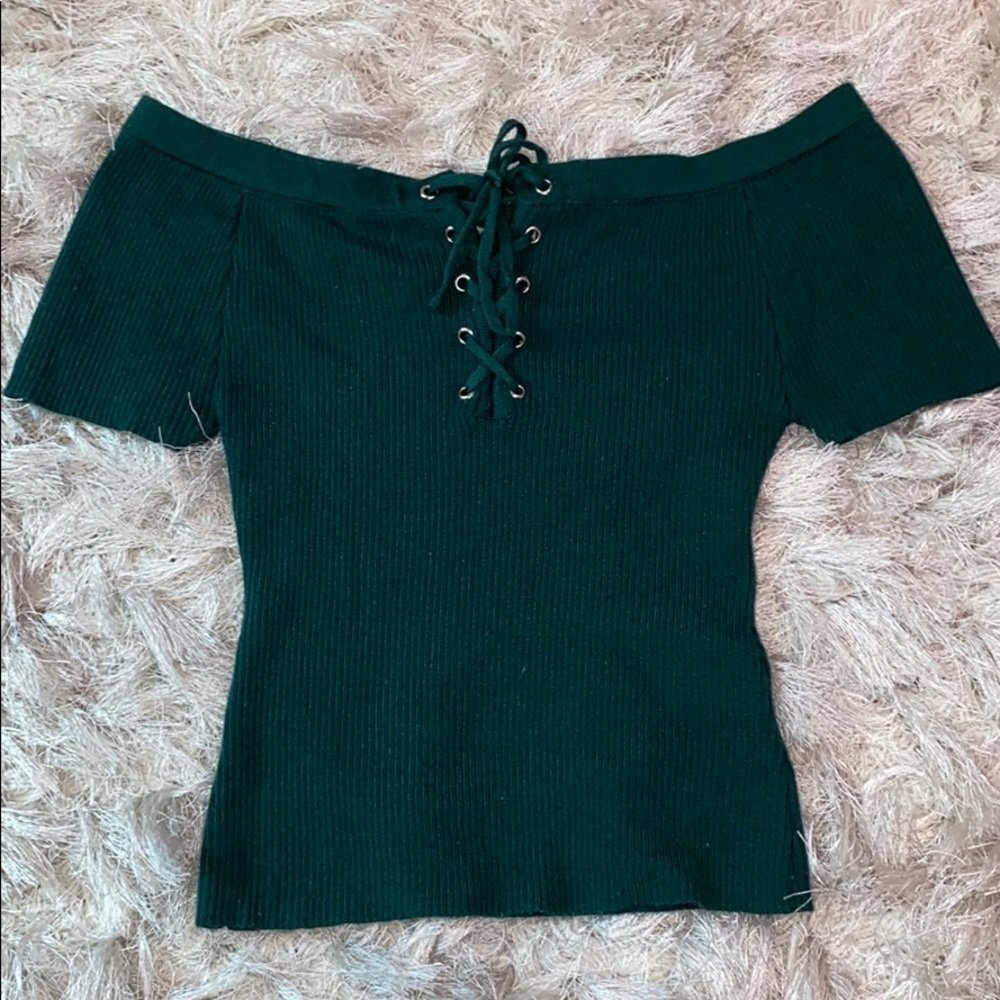 Off the shoulder top